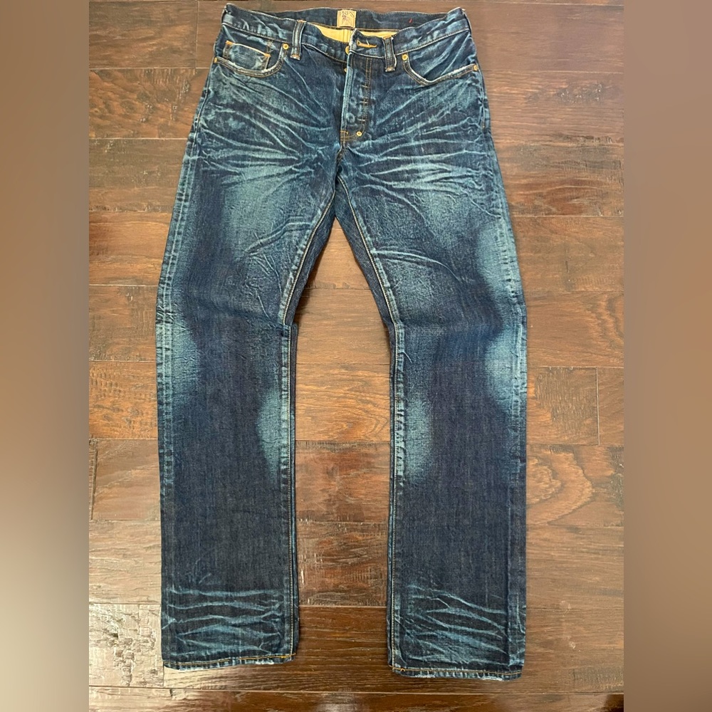 PRPS men’s jeans, dark wash size 31 red line!